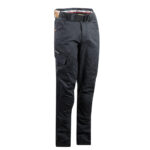 Moto pantalone LS2 STRAIGHT muške crno sive - Слика 2
