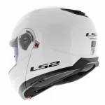 Kaciga LS2 Flip Up FF908 STROBE II bela - Слика 3
