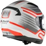 Kaciga LS2 Full Face FF353 RAPID II CIRCUIT belo crvena - Слика 5