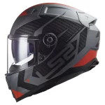 Moto kaciga LS2 Full Face FF811 VECTOR II mat titanium - Слика 2