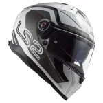 Moto kaciga LS2 Full Face FF811 VECTOR II METRIC belo titanium - Слика 5