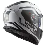Moto kaciga LS2 Full Face FF811 VECTOR II METRIC belo titanium - Слика 6