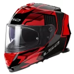 LS2 Full Face kaciga Storm Tracker crvena