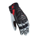 LS2 moto rukavice All Terain ženske sivo crvene