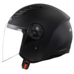 LS2 Jet moto kaciga Airflow II mat crna