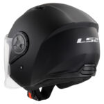 LS2 Jet moto kaciga Airflow II mat crna