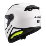 LS2 Full Face dečija moto kaciga KID SOLID bela