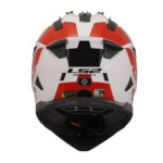LS2 Cross moto kaciga Pioneer Hill belo crvena