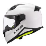 LS2 Full Face dečija moto kaciga KID SOLID bela