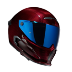 Moto kaciga Full Face Ruroc AT4.0 Carbon Liquid Carbon Ruby - Слика 11