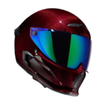 Moto kaciga Full Face Ruroc AT4.0 Carbon Liquid Carbon Ruby - Слика 12