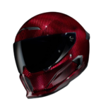Ruroc Full Face moto kacige Atlas 4.0 Carbon Liquid Carbon Ruby