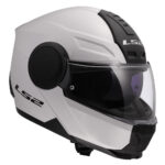 Kaciga LS2 Flip Up FF902 SCOPE II SOLID bela - Слика 7