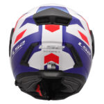 Moto kaciga LS2 Flip Up FF902 SCOPE II DURIA belo plavo crvena - Слика 5
