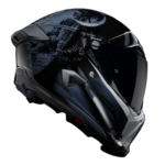Ruroc Full Face moto kacige AT4.0 Carbon Darth Vader