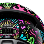 Moto kaciga Full Face Ruroc AT4.0 Street La Catrina - Слика 7