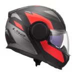 LS2 Flip Up moto kaciga SCOPE II DURIA crno crvena