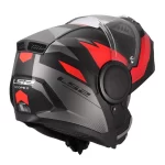 Moto kaciga LS2 Flip Up FF902 SCOPE II DURIA crno crvena - Слика 9