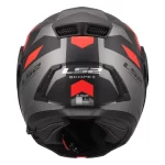 Moto kaciga LS2 Flip Up FF902 SCOPE II DURIA crno crvena - Слика 7