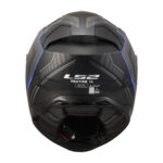 Moto kaciga LS2 Full Face FF811 VECTOR II ALIZER crno plava sa naočarima - Слика 4