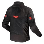 Moto jakna LS2 Garda Air crno crvena