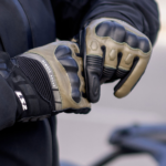 Moto rukavice LS2 OCTANE WP kožne muške crno braon - Слика 4