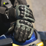 Moto rukavice LS2 OCTANE WP kožne muške crno braon - Слика 6