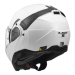 Moto kaciga LS2 Flip Up FF910 ADVANT II SOLID bela - Слика 3