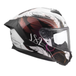 Moto kaciga LS2 Full Face FF820 RAPID III BOHO belo crno roza - Слика 6
