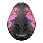 Moto kaciga LS2 Full Face FF820 RAPID III POPIES II crno roza - Слика 6