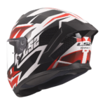 Moto kaciga LS2 Full Face FF820 RAPID III XTREM belo crno crvena - Слика 3