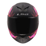 Moto kaciga LS2 Full Face FF820 RAPID III POPIES II crno roza - Слика 5