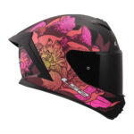 Moto kaciga LS2 Full Face FF820 RAPID III POPIES II crno roza - Слика 4