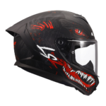 Moto kaciga LS2 Full Face FF820 RAPID III KAIJU II crno crvena - Слика 6