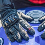 Moto rukavice LS2 SWIFT RACING crne - Слика 3