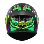Moto kaciga LS2 Full Face FF820 RAPID III LYCANT ljubičasto zelena - Слика 4