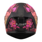Moto kaciga LS2 Full Face FF820 RAPID III POPIES II crno roza - Слика 3