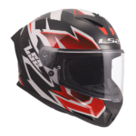 Moto kaciga LS2 Full Face FF820 RAPID III XTREM belo crno crvena - Слика 7