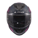 Moto kaciga LS2 Full Face FF818 STORM III BURST crno roza - Слика 6