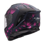 Moto kaciga LS2 Full Face FF818 STORM III BURST crno roza - Слика 3