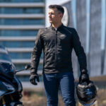 Moto jakna LS2 BREEZE muška crna - Слика 3
