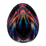 Moto kaciga LS2 Full Face FF818 STORM III KAOS crno ljubičasto plava - Слика 7