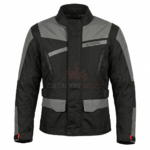 Moto jakna Storm Adventure Stlevio crno siva