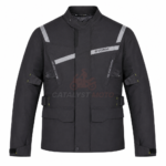 Moto jakna STORM Adventure Stelvio Crna