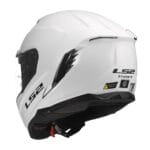 Moto kaciga LS2 Full Face FF818 STORM III SOLID bela - Слика 3