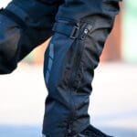 Moto pantalone LS2 TRAVEL SHORT ženske crno tamno sive kratke - Слика 3