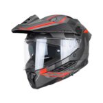 CGM moto kaciga DUAL crno crvena