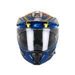 Moto Kaciga CGM 366X DUAL BEAT ALV-91 plavo narandžasta - Слика 4