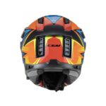Moto Kaciga CGM 366X DUAL BEAT ALV-91 plavo narandžasta - Слика 5