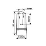 LAMPA CLAW SX Brava DISK LOCK – Ø 11mm - Слика 5